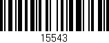 Código de barras (EAN, GTIN, SKU, ISBN): '15543'