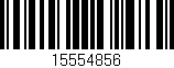 Código de barras (EAN, GTIN, SKU, ISBN): '15554856'