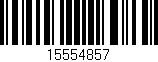 Código de barras (EAN, GTIN, SKU, ISBN): '15554857'
