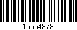 Código de barras (EAN, GTIN, SKU, ISBN): '15554878'