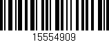 Código de barras (EAN, GTIN, SKU, ISBN): '15554909'