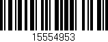 Código de barras (EAN, GTIN, SKU, ISBN): '15554953'