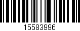 Código de barras (EAN, GTIN, SKU, ISBN): '15583996'