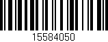 Código de barras (EAN, GTIN, SKU, ISBN): '15584050'
