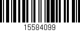 Código de barras (EAN, GTIN, SKU, ISBN): '15584099'