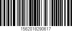 Código de barras (EAN, GTIN, SKU, ISBN): '1562018290617'