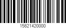 Código de barras (EAN, GTIN, SKU, ISBN): '15621420000'