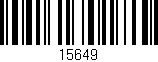 Código de barras (EAN, GTIN, SKU, ISBN): '15649'