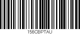 Código de barras (EAN, GTIN, SKU, ISBN): '156CBPTAU'