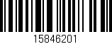 Código de barras (EAN, GTIN, SKU, ISBN): '15846201'
