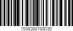 Código de barras (EAN, GTIN, SKU, ISBN): '1599388789038'
