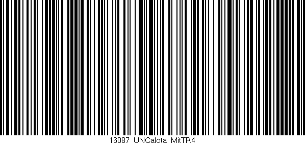 Código de barras (EAN, GTIN, SKU, ISBN): '16087_UNCalota_MitTR4'