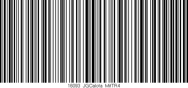 Código de barras (EAN, GTIN, SKU, ISBN): '16093_JGCalota_MitTR4'
