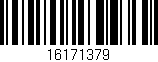 Código de barras (EAN, GTIN, SKU, ISBN): '16171379'