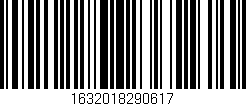 Código de barras (EAN, GTIN, SKU, ISBN): '1632018290617'
