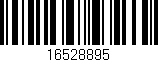 Código de barras (EAN, GTIN, SKU, ISBN): '16528895'