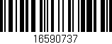 Código de barras (EAN, GTIN, SKU, ISBN): '16590737'