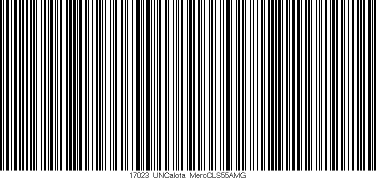 Código de barras (EAN, GTIN, SKU, ISBN): '17023_UNCalota_MercCLS55AMG'