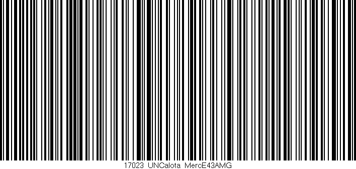 Código de barras (EAN, GTIN, SKU, ISBN): '17023_UNCalota_MercE43AMG'
