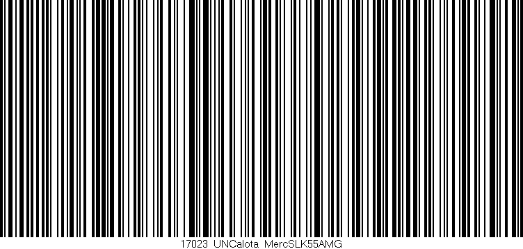 Código de barras (EAN, GTIN, SKU, ISBN): '17023_UNCalota_MercSLK55AMG'