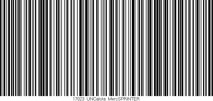 Código de barras (EAN, GTIN, SKU, ISBN): '17023_UNCalota_MercSPRINTER'