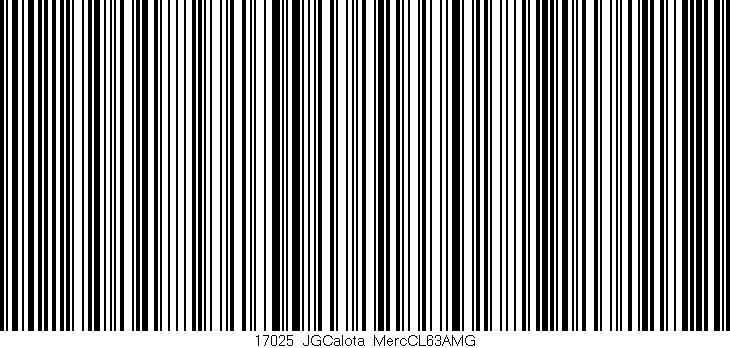 Código de barras (EAN, GTIN, SKU, ISBN): '17025_JGCalota_MercCL63AMG'