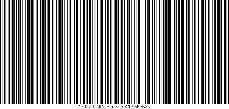 Código de barras (EAN, GTIN, SKU, ISBN): '17027_UNCalota_MercCLS55AMG'