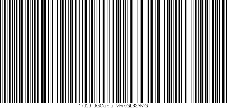 Código de barras (EAN, GTIN, SKU, ISBN): '17029_JGCalota_MercGL63AMG'