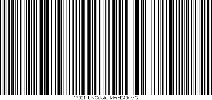 Código de barras (EAN, GTIN, SKU, ISBN): '17031_UNCalota_MercE43AMG'