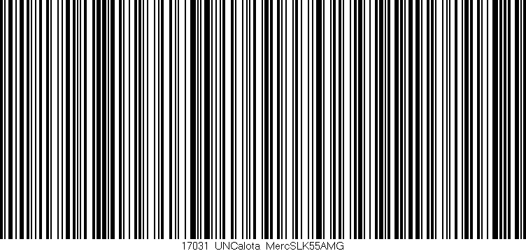 Código de barras (EAN, GTIN, SKU, ISBN): '17031_UNCalota_MercSLK55AMG'