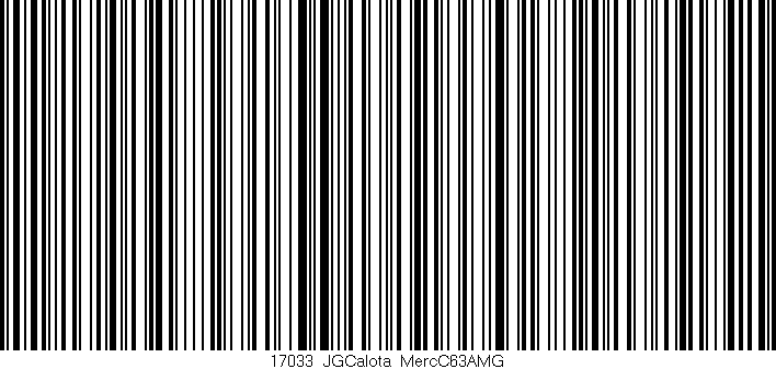 Código de barras (EAN, GTIN, SKU, ISBN): '17033_JGCalota_MercC63AMG'