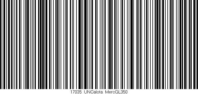 Código de barras (EAN, GTIN, SKU, ISBN): '17035_UNCalota_MercGL350'