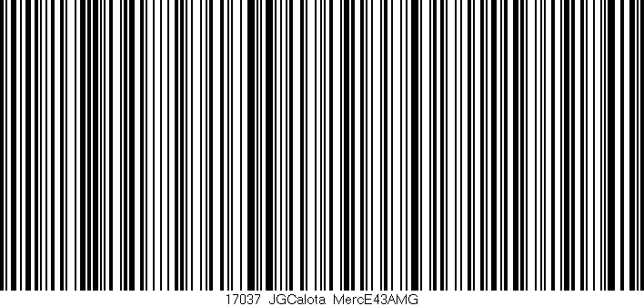 Código de barras (EAN, GTIN, SKU, ISBN): '17037_JGCalota_MercE43AMG'
