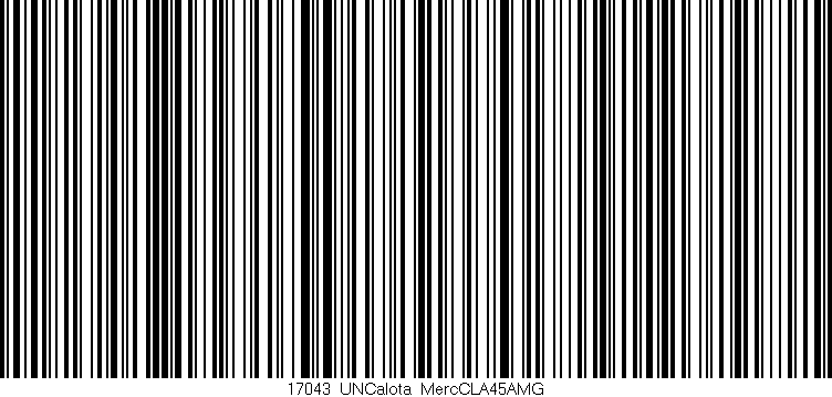Código de barras (EAN, GTIN, SKU, ISBN): '17043_UNCalota_MercCLA45AMG'