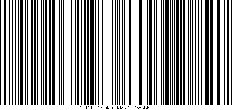 Código de barras (EAN, GTIN, SKU, ISBN): '17043_UNCalota_MercCLS55AMG'