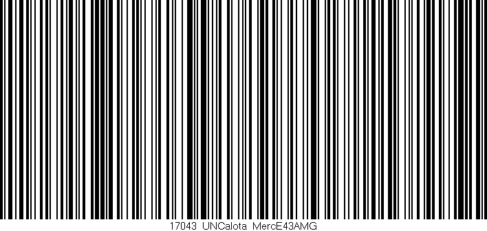 Código de barras (EAN, GTIN, SKU, ISBN): '17043_UNCalota_MercE43AMG'