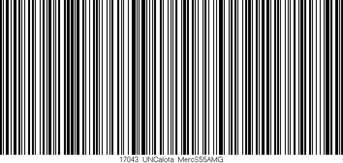 Código de barras (EAN, GTIN, SKU, ISBN): '17043_UNCalota_MercS55AMG'