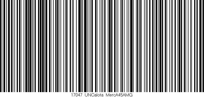 Código de barras (EAN, GTIN, SKU, ISBN): '17047_UNCalota_MercA45AMG'