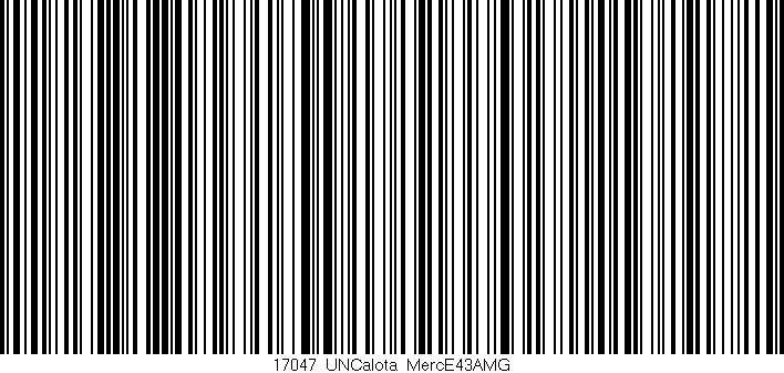 Código de barras (EAN, GTIN, SKU, ISBN): '17047_UNCalota_MercE43AMG'