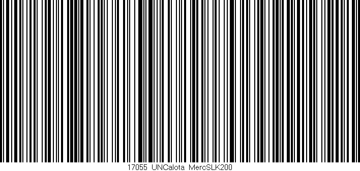 Código de barras (EAN, GTIN, SKU, ISBN): '17055_UNCalota_MercSLK200'