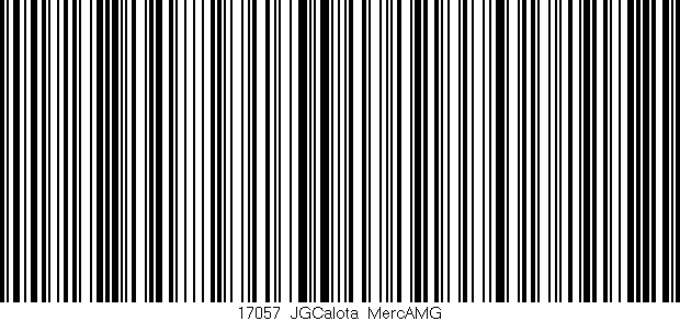 Código de barras (EAN, GTIN, SKU, ISBN): '17057_JGCalota_MercAMG'
