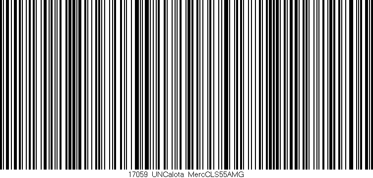 Código de barras (EAN, GTIN, SKU, ISBN): '17059_UNCalota_MercCLS55AMG'