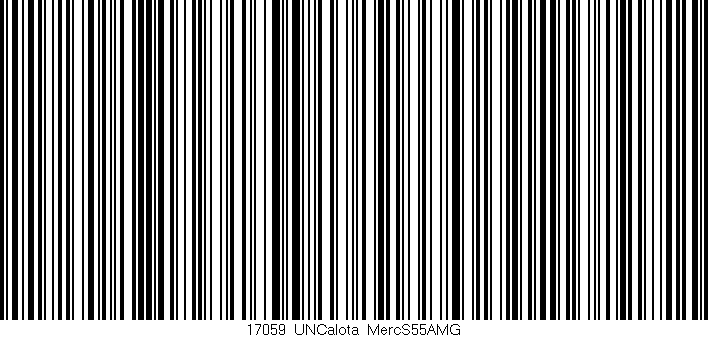 Código de barras (EAN, GTIN, SKU, ISBN): '17059_UNCalota_MercS55AMG'