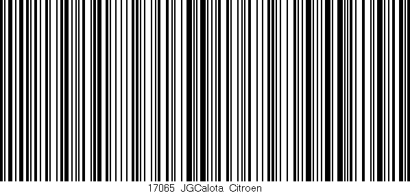 Código de barras (EAN, GTIN, SKU, ISBN): '17065_JGCalota_Citroen'