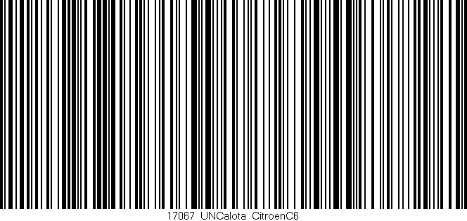 Código de barras (EAN, GTIN, SKU, ISBN): '17067_UNCalota_CitroenC6'