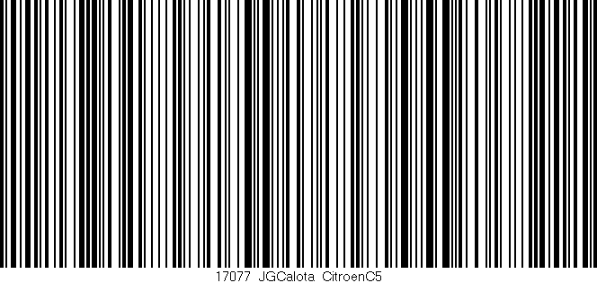 Código de barras (EAN, GTIN, SKU, ISBN): '17077_JGCalota_CitroenC5'