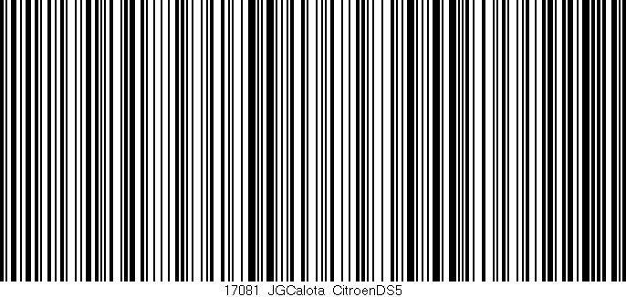 Código de barras (EAN, GTIN, SKU, ISBN): '17081_JGCalota_CitroenDS5'