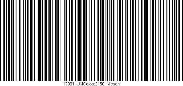 Código de barras (EAN, GTIN, SKU, ISBN): '17091_UNCalota2150_Nissan'