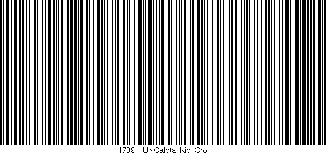 Código de barras (EAN, GTIN, SKU, ISBN): '17091_UNCalota_KickCro'