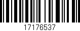 Código de barras (EAN, GTIN, SKU, ISBN): '17176537'